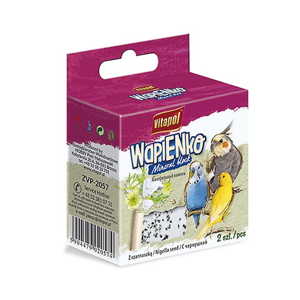 Vitapol Kostka Wapienna Dla Ptaków z Carnuszką 35g